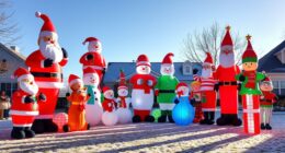 large festive inflatable decorations