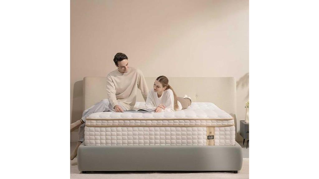 large hybrid mattress box