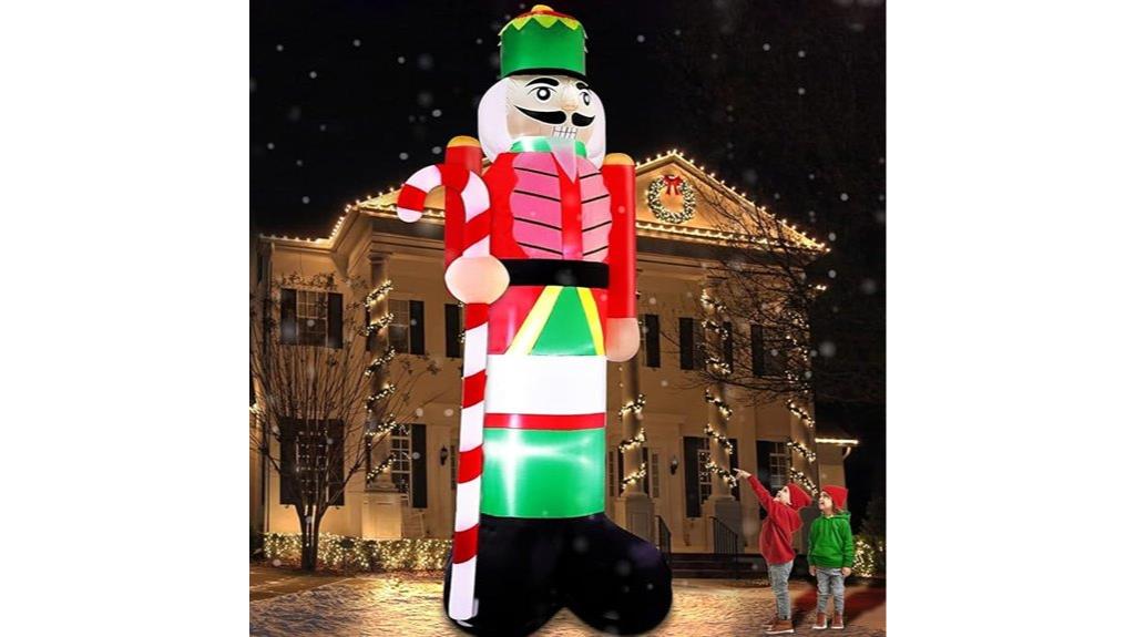 large inflatable nutcracker