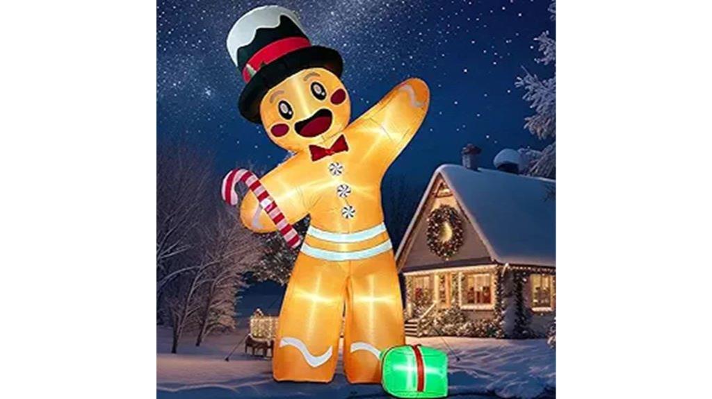 large led inflatable christmas decor