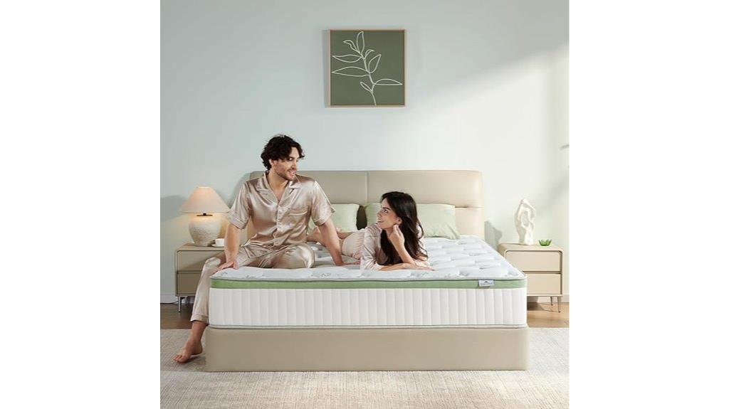 large memory foam hybrid