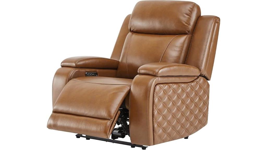 leather adult recliner chairs