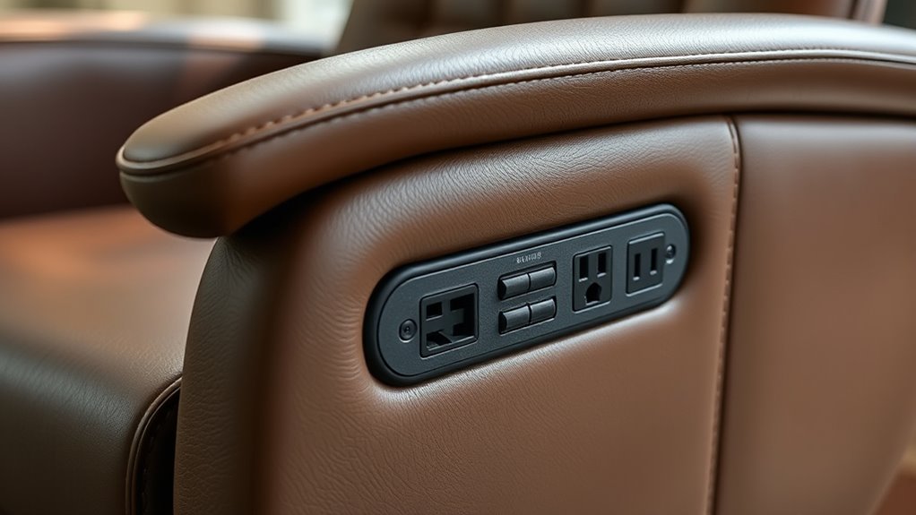 leather chair surge protector considerations