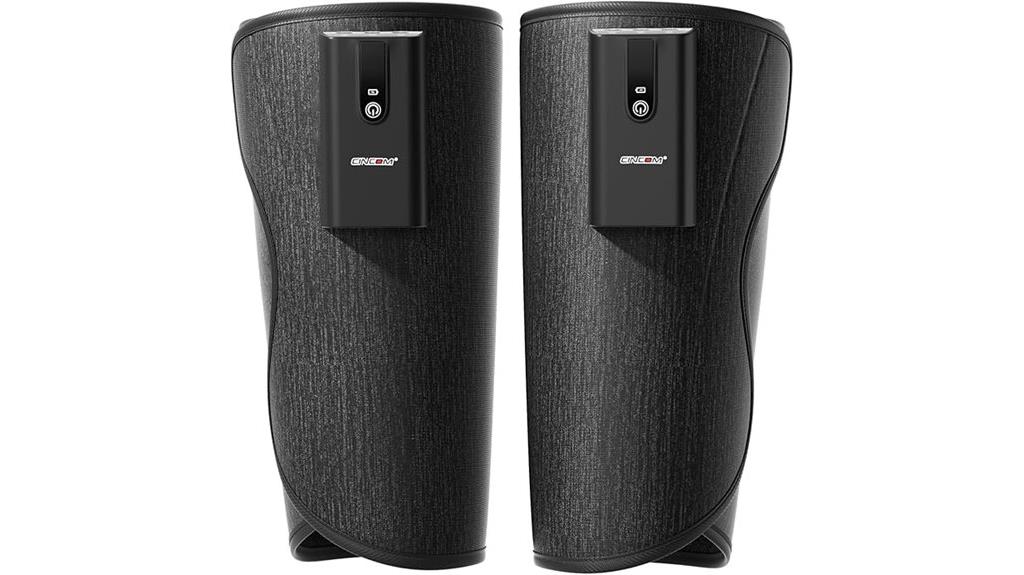 leg heat compression massager