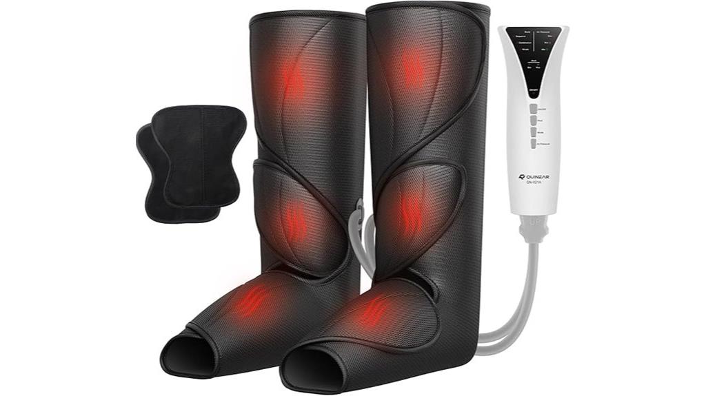 leg massage with heat