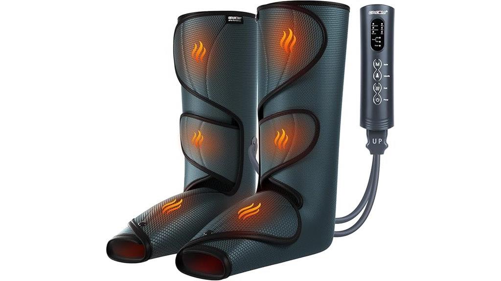 leg massage with heat