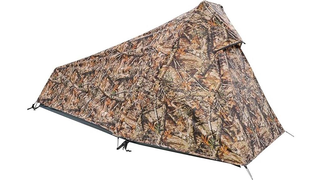lightweight solo camping shelter