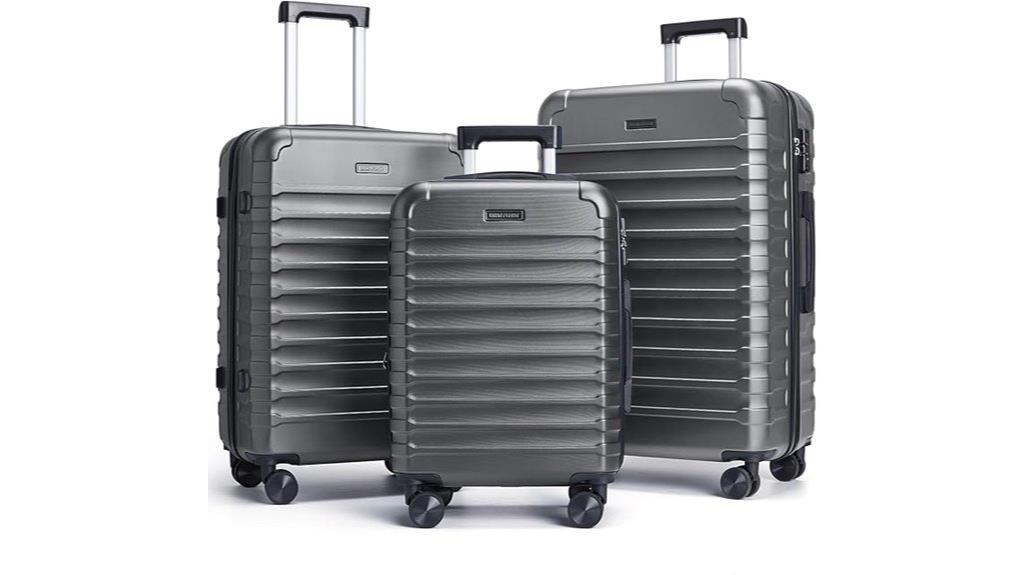 lightweight spinner wheel luggage