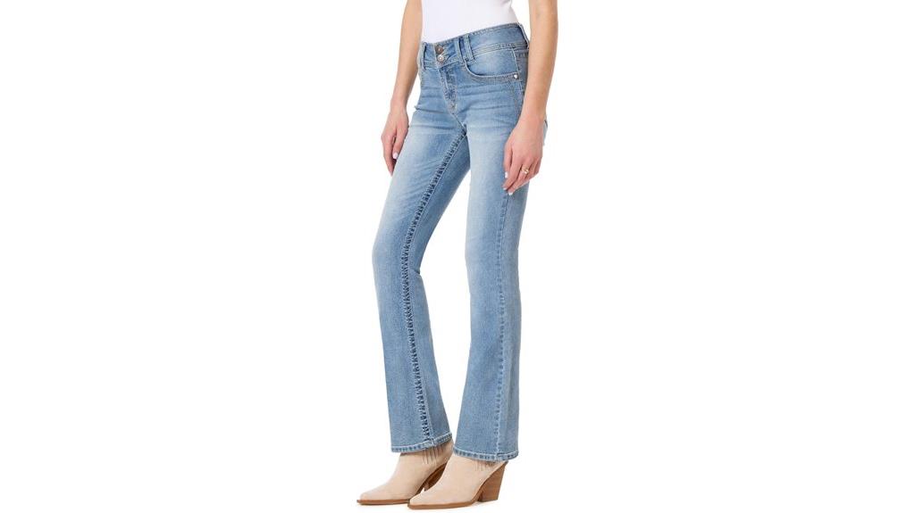 luscious curvy bootcut jeans