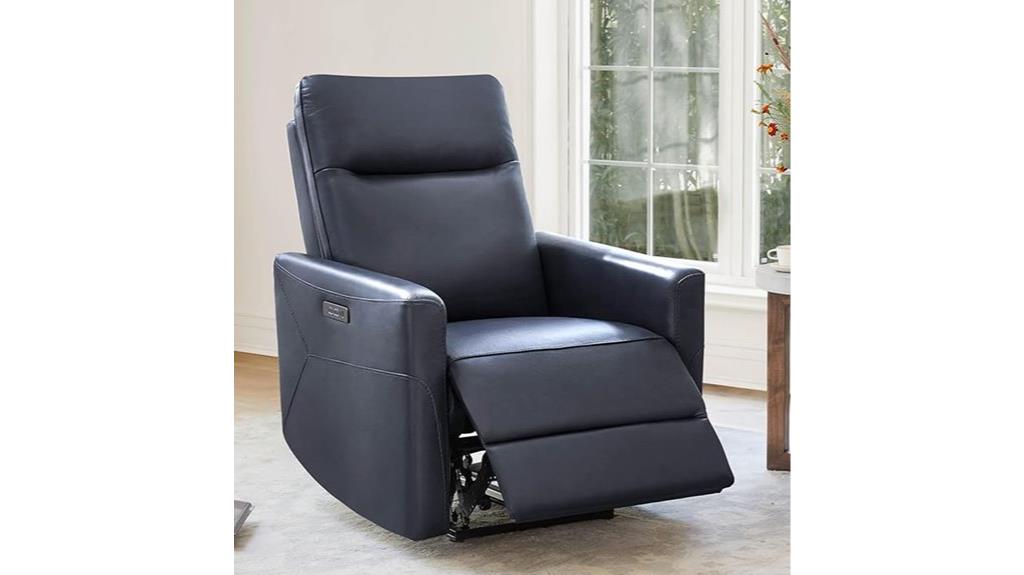 luxurious leather recliner chair