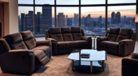 luxurious power reclining sofas