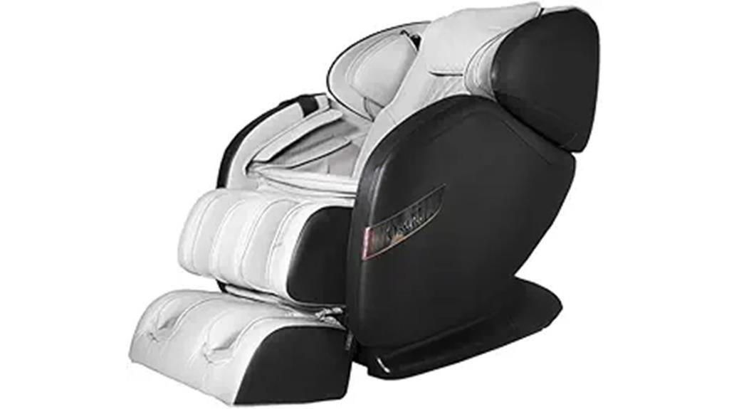 luxury black massage chair