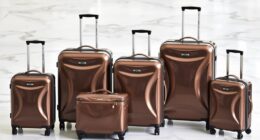 luxury durable travel luggage