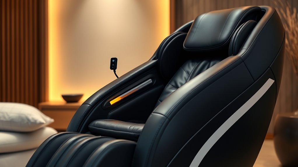 luxury leather massage chairs