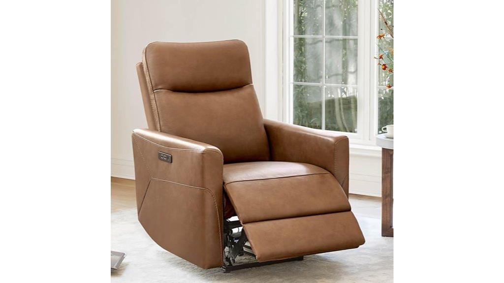 luxury leather recliner chair