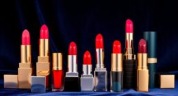 luxury lipstick collection showcase