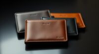 luxury men s leather wallets