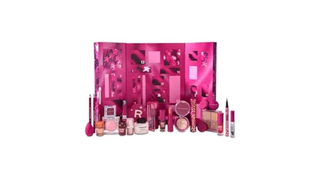 makeup calendar gift set