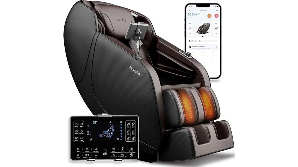 massage chair with app