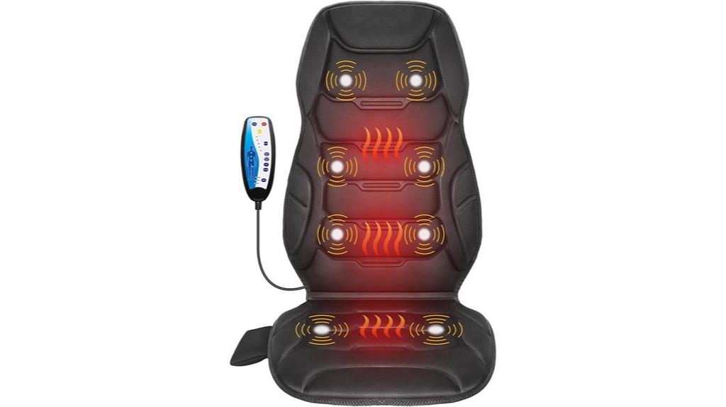 massage cushion with heat
