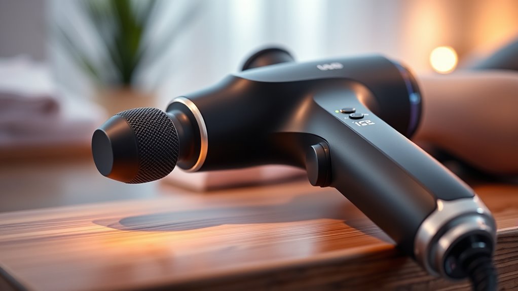 massage gun speed settings