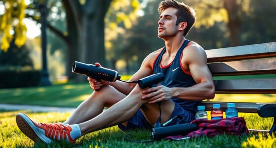 massage guns aid recovery