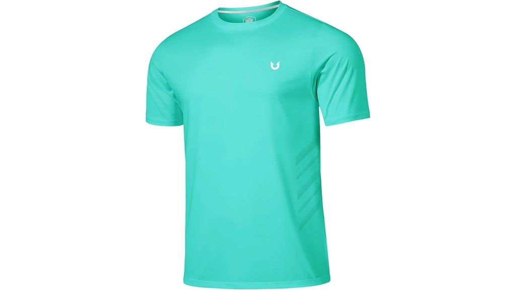 men s breathable workout t shirt