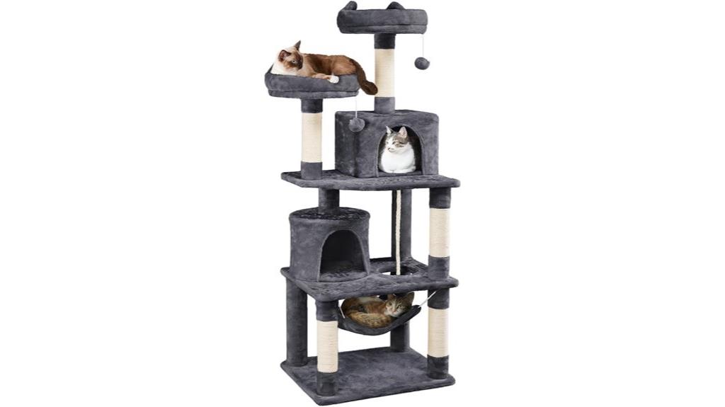 multi level cat play structure