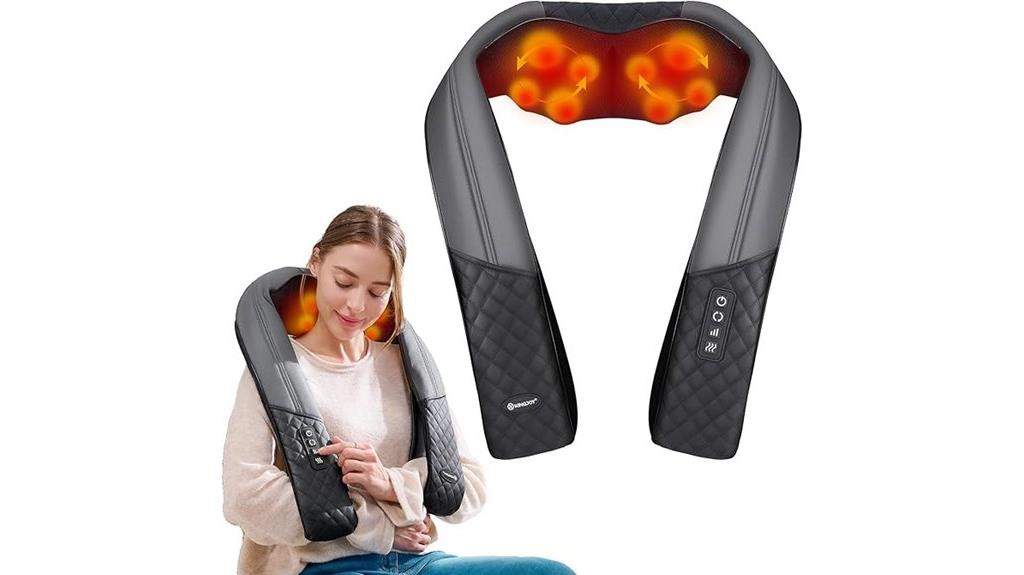 neck shoulder heat massager