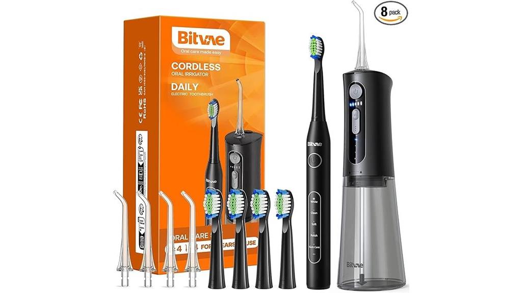 oral hygiene device set