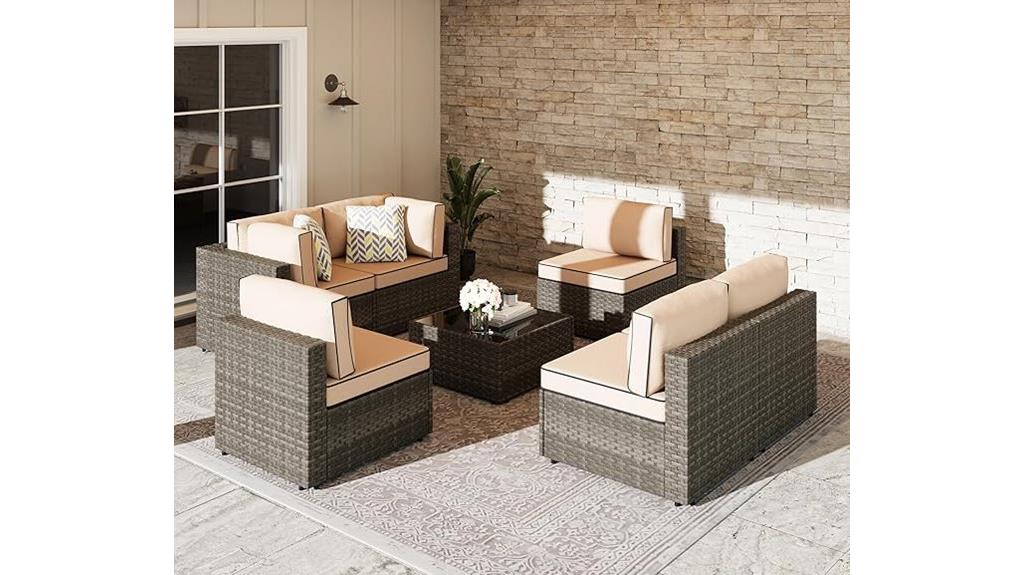 outdoor patio sectional sofa