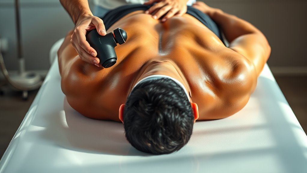 percussion aids muscle hydration