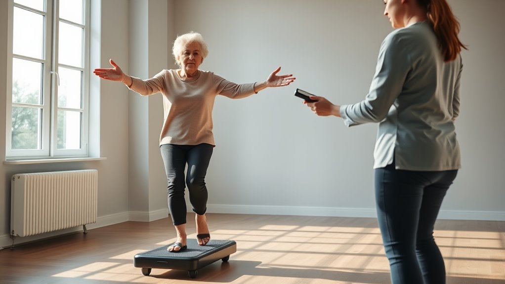 percussion therapy improves balance