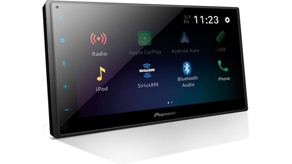 pioneer bluetooth touchscreen receiver