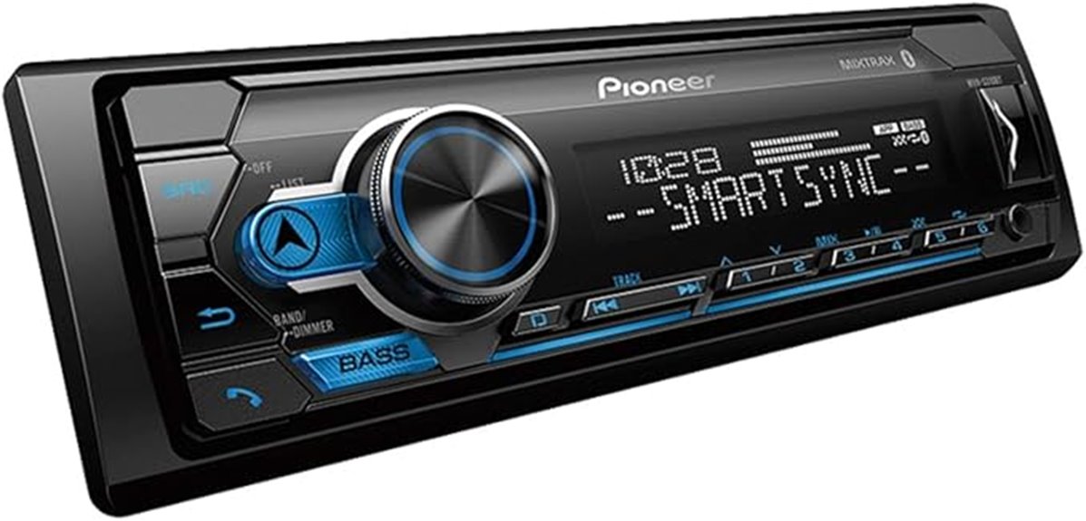 pioneer mvh s310bt receiver