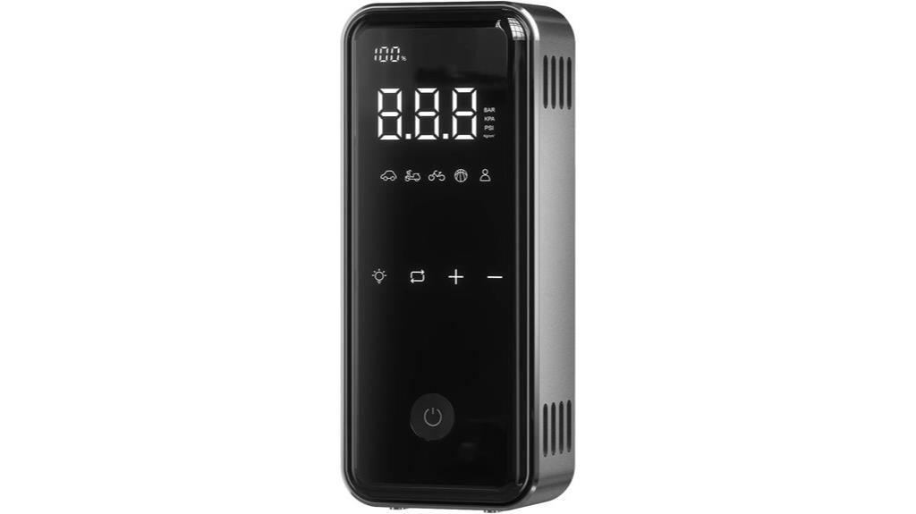 portable battery powered inflator