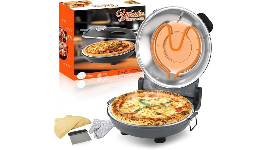 portable ceramic pizza oven