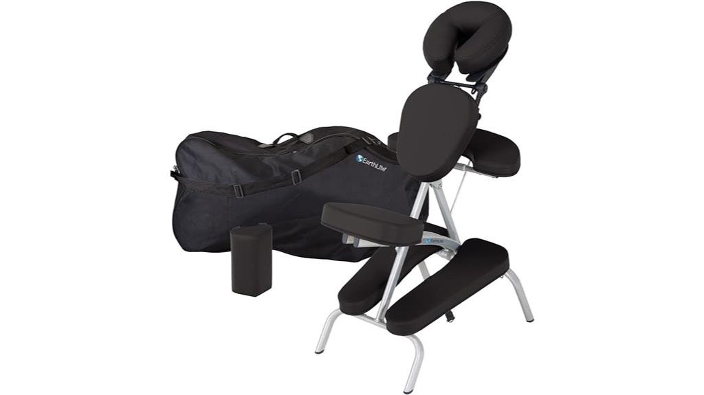 portable earthlite massage chair
