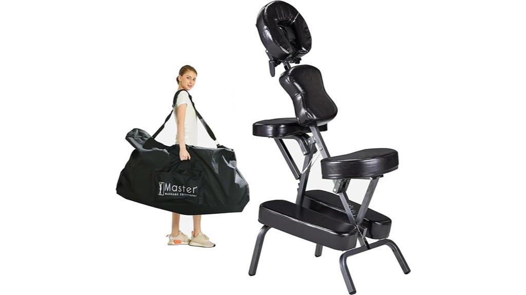 portable massage chair with case