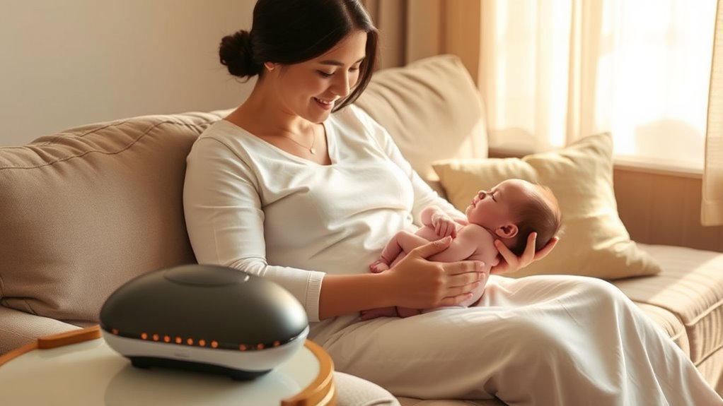 postpartum stress relief techniques