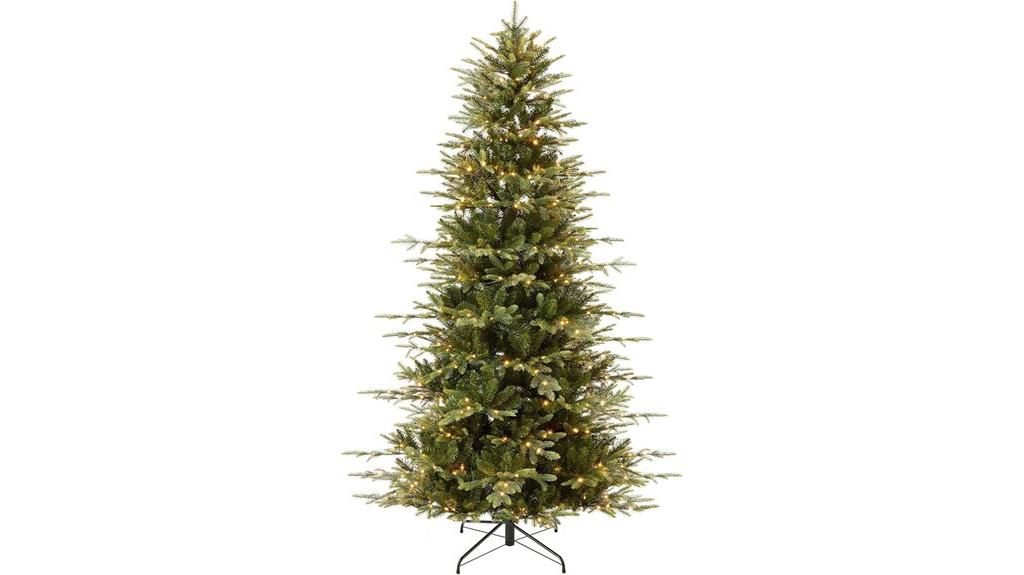 pre lit 7 5ft artificial tree