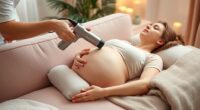 pregnancy massage gun safety