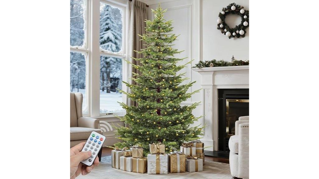 prelit 6 5ft aspen fir