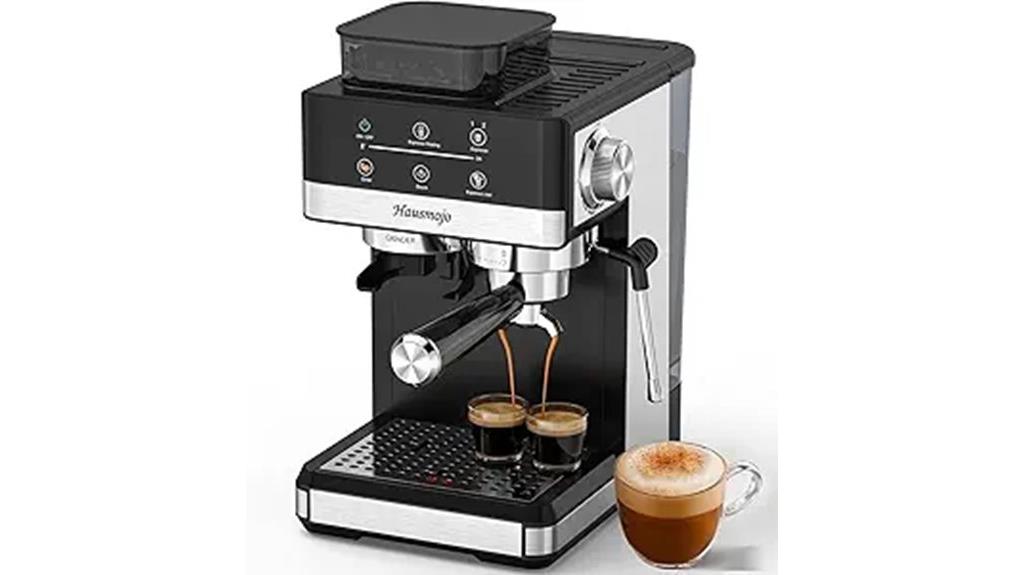 premium espresso machine set