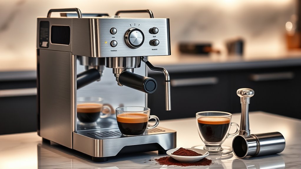 premium espresso machines under 2000