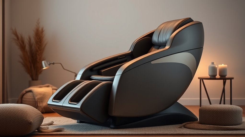 quiet massage chair features