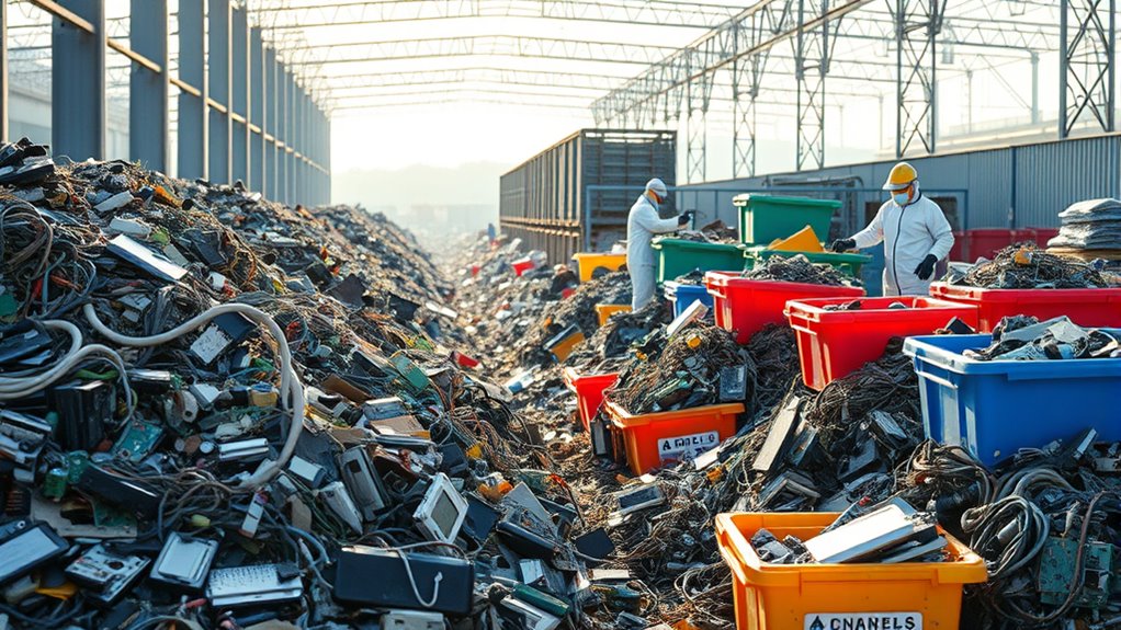 recycling recovery device disposals