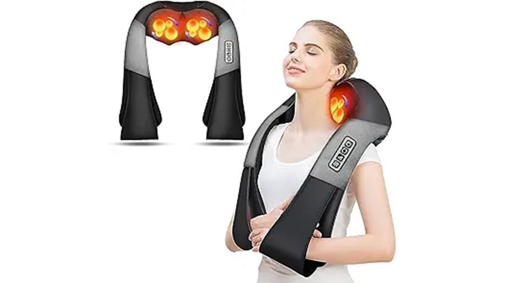 shiatsu back neck massager