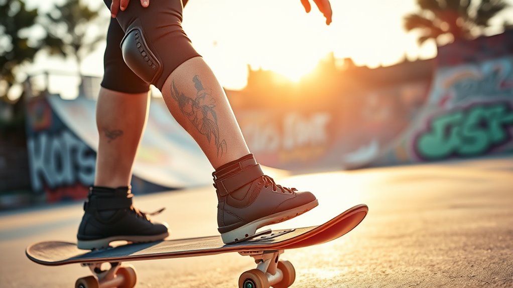skater knee and ankle protection