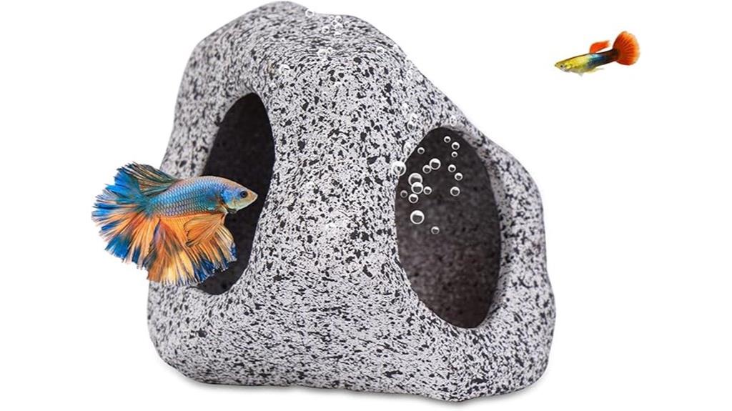 small cave fish decor